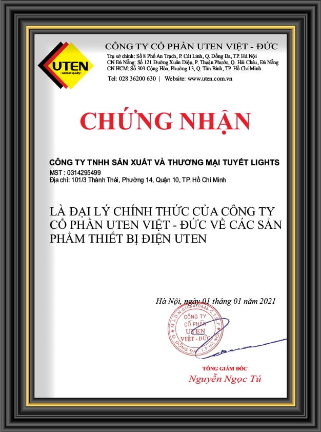 Tuyết Lights nhà phân phối chính hãng Uten